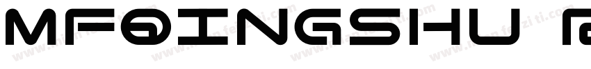 mfqingshu regular字体转换